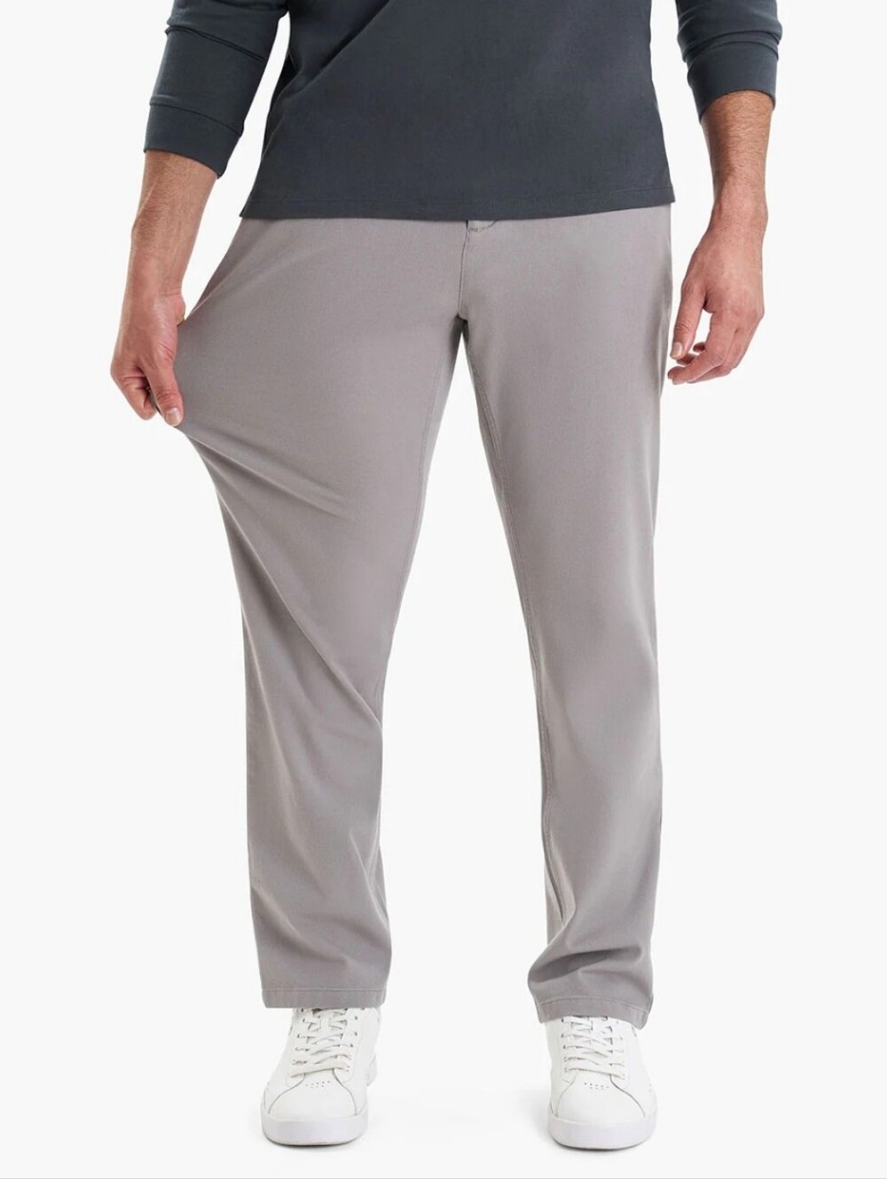 Mugsy DAMENS CASUAL Classic Chino Gray Men's 40X34 Neutral